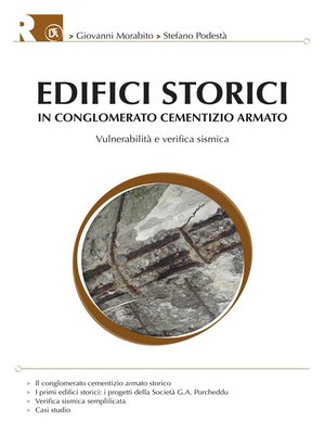 cover image of Edifici storici in conglomerato cementizio armato